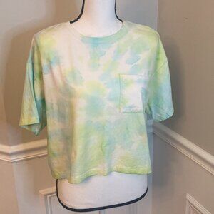 Forever 21 Tie Dye crop top Size Large Y2K